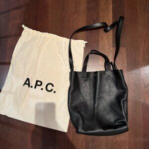 A.P.C. Black Medium Maiko Bag
